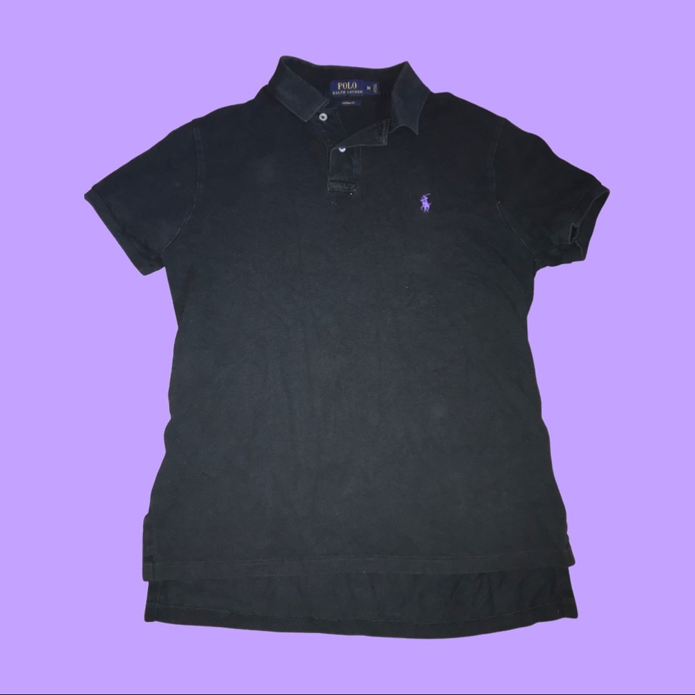 Black polo . Size M . Polo Ralph Lauren